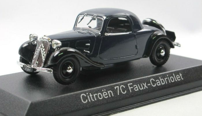 Modèle Réduit CITROËN TRACTION FAUX-CABRIOLET 7C GAZ DE VILLE 1937 - Échelle 1:43 - Universal Hobbies - Neuf