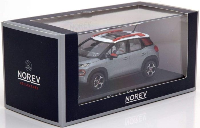 Citroën C3 Aircross 2021 Gris Et Blanc – Miniature Norev échelle 1/43 Neuve