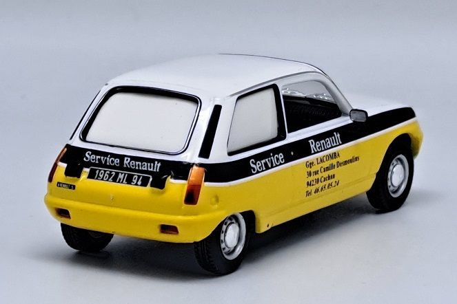 Miniature RENAULT 4 Clan rouge – Limitée à 504 ex. ODEON ODE118 | Collect World