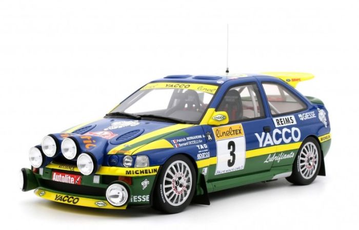 Voiture du rallye de Monte Carlo 1996 N°3 - FORD Escort RS