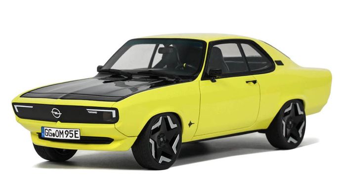 OTTOMOBILE Opel Manta GSE Elektromod 1/18 - Jaune - Modèle 2021