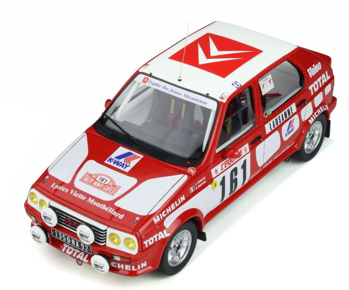 Miniature Citroën Visa 1000 Pistes Rallye Monte-Carlo 1987 - Carole Vergnaud - 1:43 - Neuf
