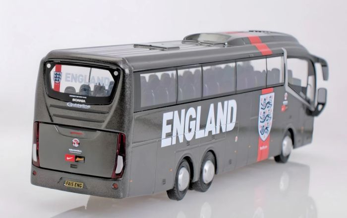 Autocar de l equipe d Angleterre SCANIA Irizar I6