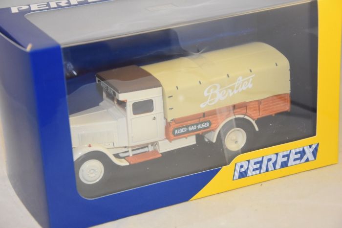 PERFEX BERLIET GDHM 1932 porteur baché Alger-Gao-Alger
