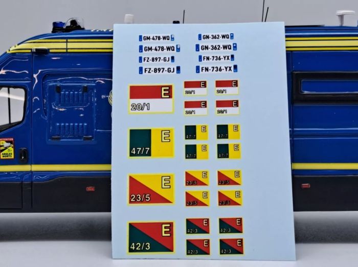 Momaco - Perfex 739 : Iveco Daily Gruau VMO - Véhicule de Maintien de l'Ordre 2022 Gendarmerie - Édition limitée à 275 pièces