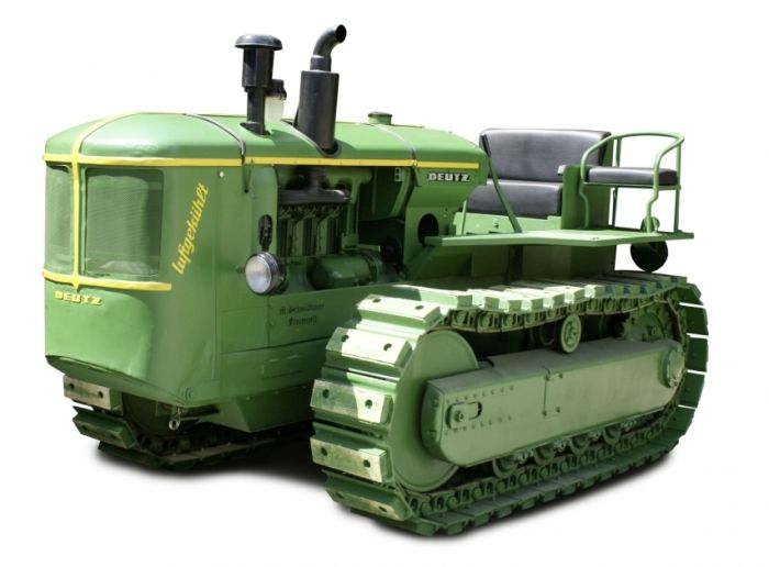 Tracteur Deutz F3 Avec Roulotte Schenker - Schuco 1/32 - Métal Et Plastique - Neuf