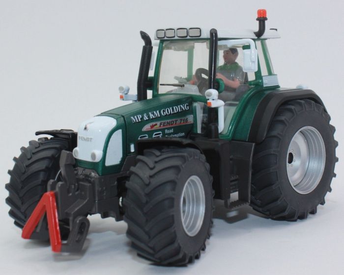 Miniature Tracteur série spéciale FENDT 716 Vario MP & KM GOLDING