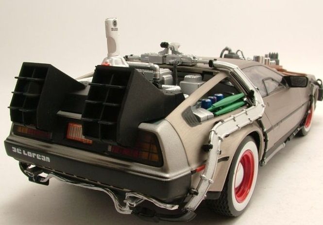 DeLorean DMC 12 Regreso al Futuro III 1:43 – Coche a escala sobre r