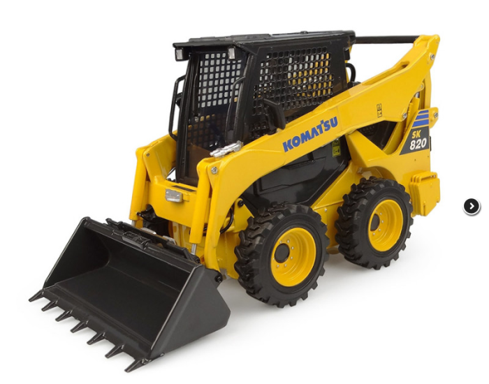 Miniature Chargeuse Komatsu WA600 – Échelle 1/50 – Occasion Sans Boîte
