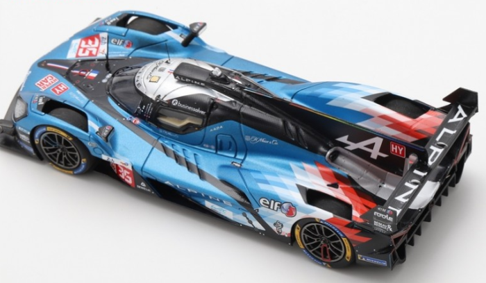 Miniature Voiture des 24H Le Mans 2024 PL.CHATIN-F.HABSBURG-C