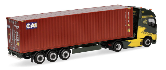 Drfeify Modèle de camion porte-conteneurs Camion Porte-conteneur de Drfeify Modèle de camion porte-conteneurs Camion Porte-conteneur de