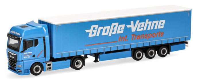 HERPA - MAN TGX GX 6x2 mit Anhänger 1+1 IW - 1/87 - HER317160