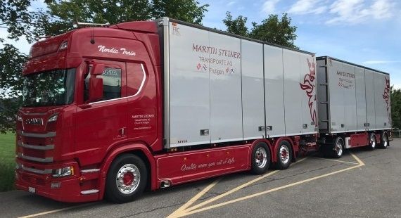 Scania Porteur 6x2 Camion Porteur 6x2 Fourgon SCANIA Next