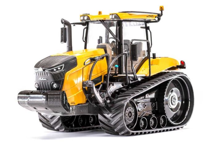 Tracteur à Chenilles Minic Tri-ang - Mécanique, En Tôle - Avec Boîte D'origine - Occasion
