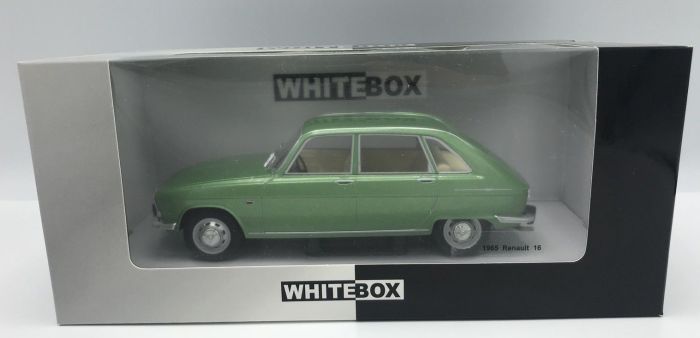 MINIATURE RENAULT 4 Bleu de 1965 R4 4L Voiture de Collection 1/24… EUR