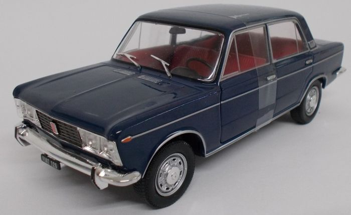 Miniature Starline 1/43 – Fiat 125 Special 1968 – Bleue – Très Bon état Avec Boîte