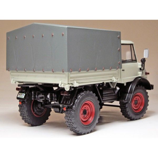Wagon Roco HO 1/87 Bâché Cargo + Camion Unimog - Autriche - Occasion - 1921